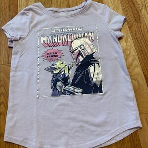 Girls size 6 Mandalorian shirt